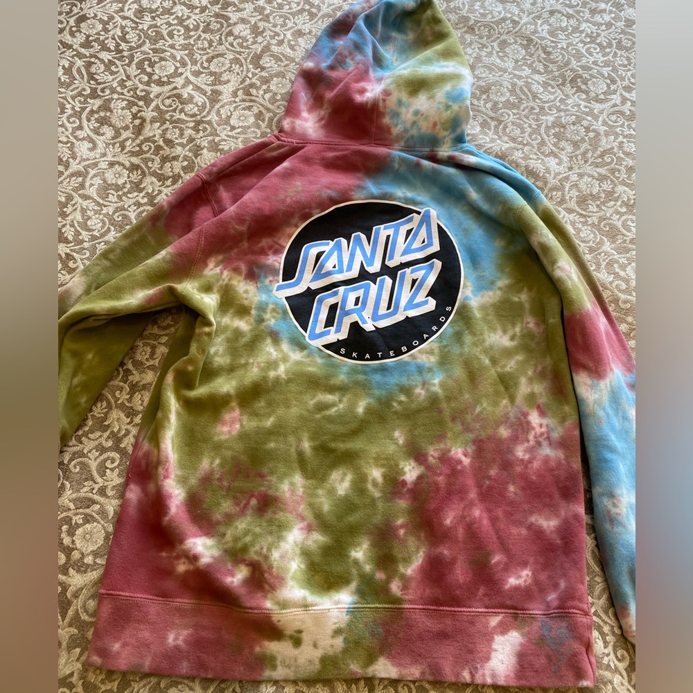 Santa Cruz Tie Dye Hoodie - Picture 6 of 9